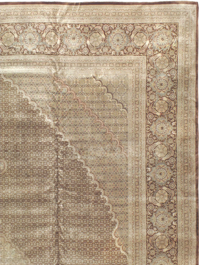 Vintage Persian Tabriz Rug, No.12405 - Galerie Shabab