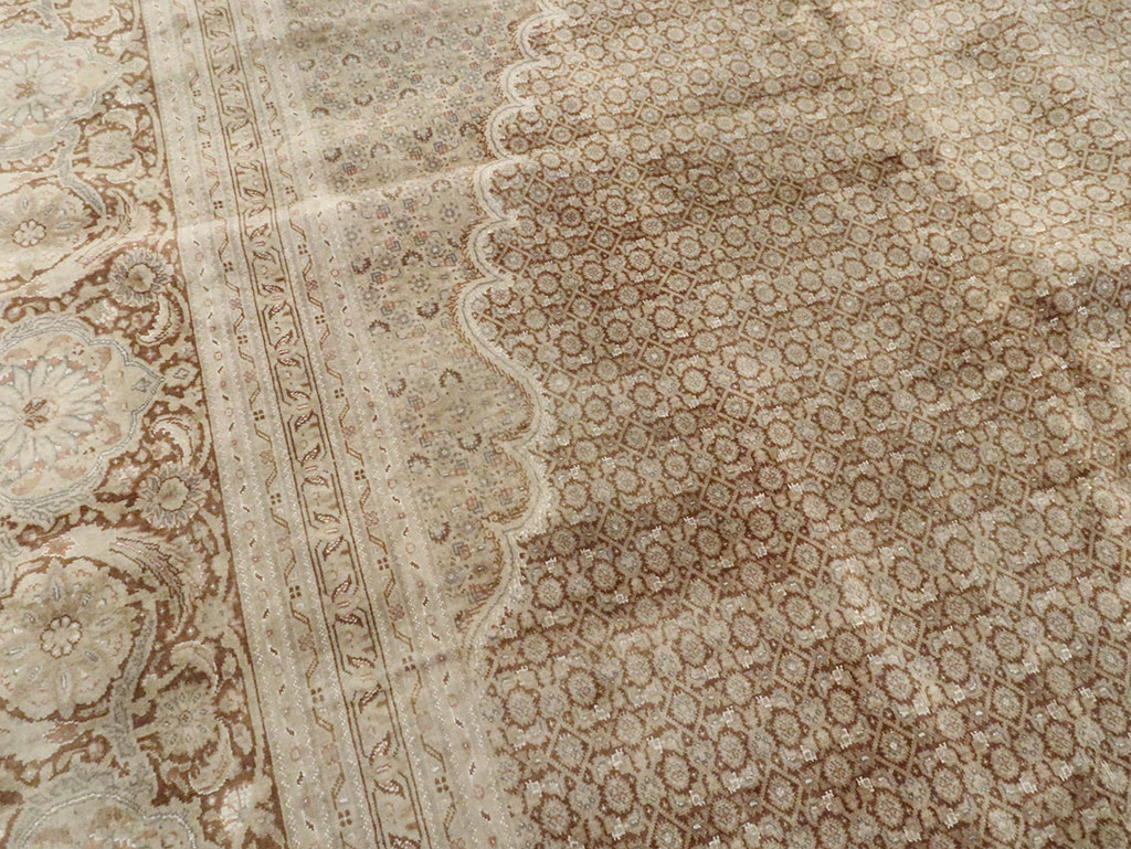 Vintage Persian Tabriz Rug, No.12405 - Galerie Shabab