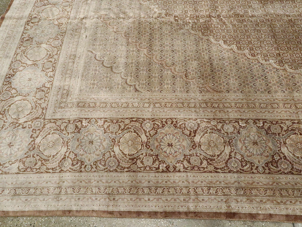 Vintage Persian Tabriz Rug, No.12405 - Galerie Shabab