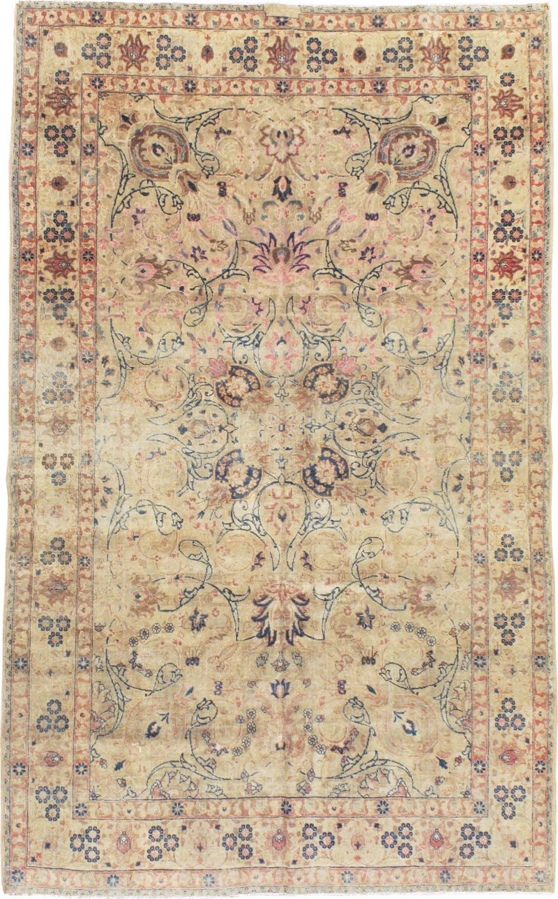 Antique Persian Tabriz Rug, No.12425 - Galerie Shabab