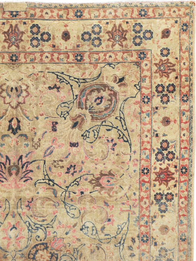 Antique Persian Tabriz Rug, No.12425 - Galerie Shabab