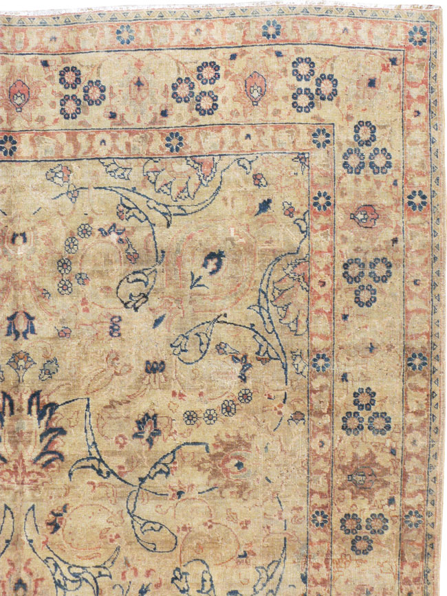 Antique Persian Tabriz Rug, No.12425 - Galerie Shabab