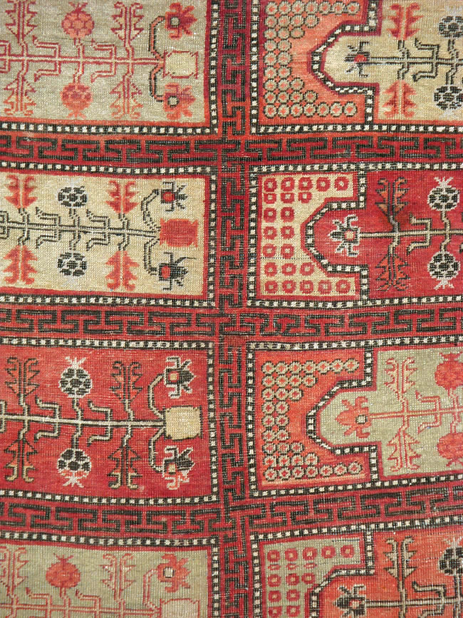Antique Turkestan Khotan Rug, No.12443 - Galerie Shabab