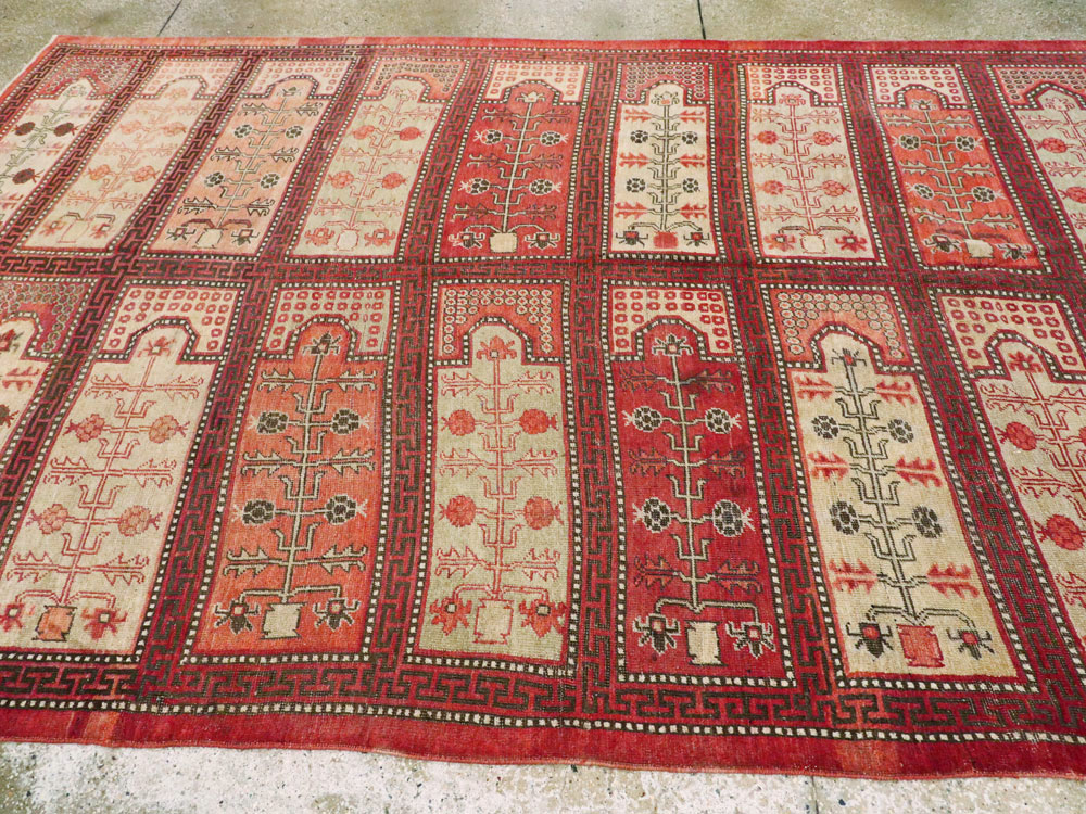 Antique Turkestan Khotan Rug, No.12443 - Galerie Shabab