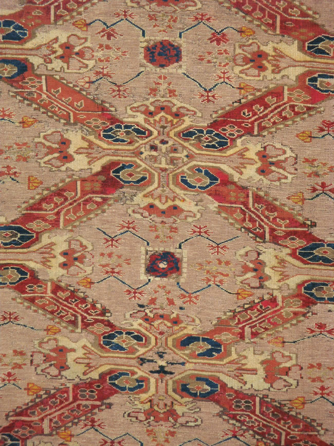 Antique Caucasian Karabagh Rug, No.12447 - Galerie Shabab