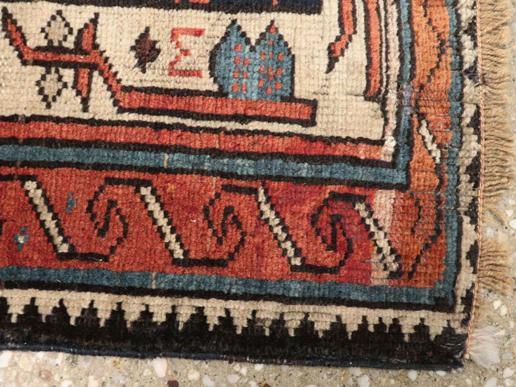 Vintage Caucasian Kuba Bag Face (Pair: 2 of 2), No.12451 - Galerie Shabab