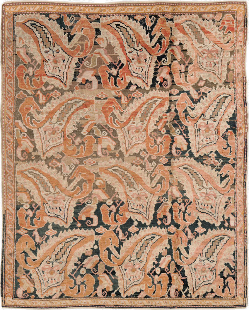Antique Caucasian Karabagh Rug, No.12474 - Galerie Shabab