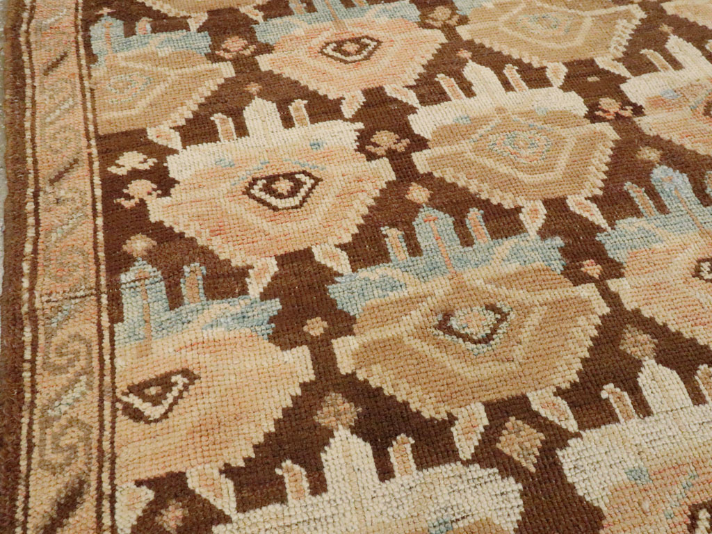 Vintage Caucasian Karabagh Accent Rug, No.12479 - Galerie Shabab