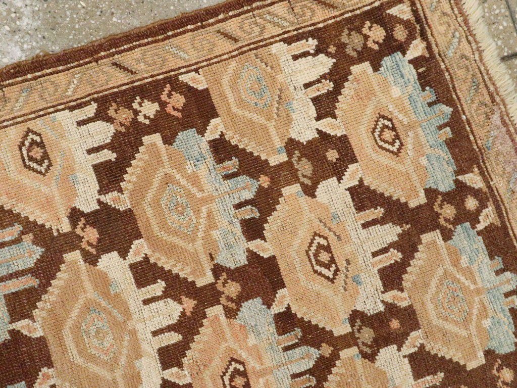 Vintage Caucasian Karabagh Accent Rug, No.12479 - Galerie Shabab