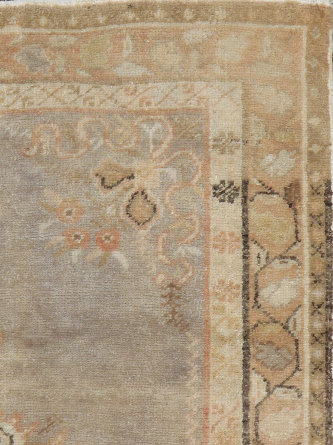 Vintage Turkish Oushak Rug, No.12518 - Galerie Shabab