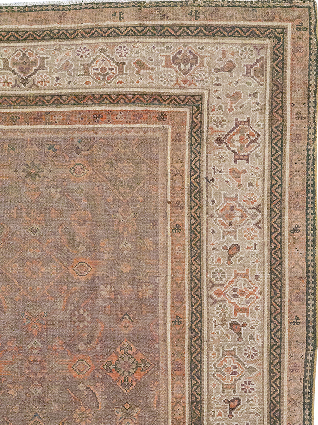 Antique Persian Malayer Gallery Carpet, No.12531 - Galerie Shabab