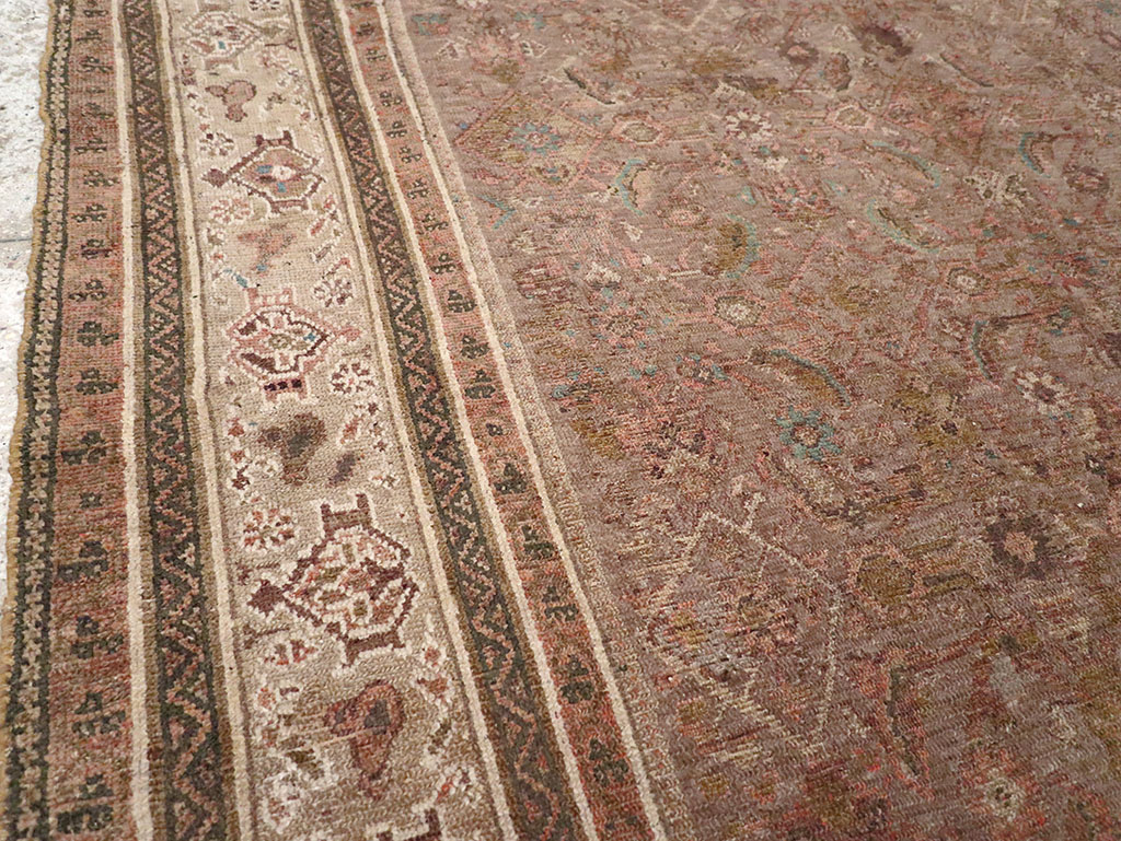 Antique Persian Malayer Gallery Carpet, No.12531 - Galerie Shabab