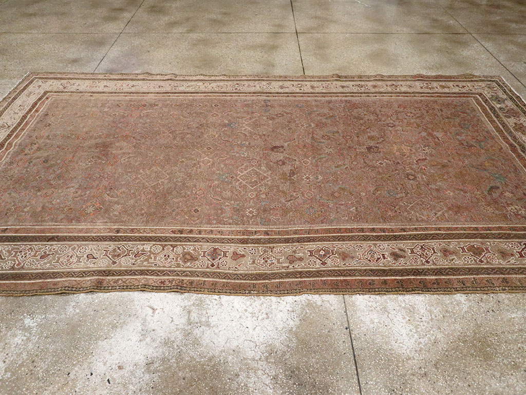 Antique Persian Malayer Gallery Carpet, No.12531 - Galerie Shabab