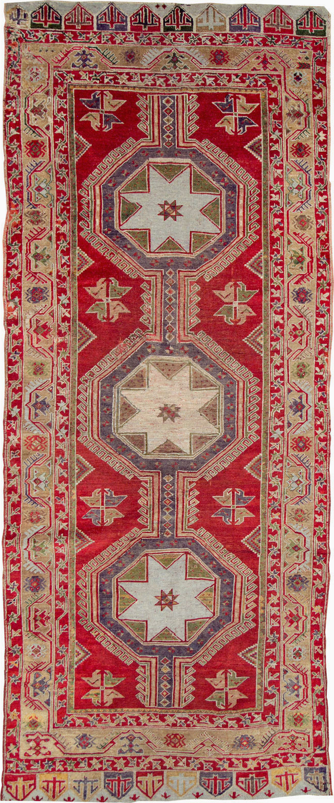 Antique Turkish Anatolian Rug, No.12533 - Galerie Shabab