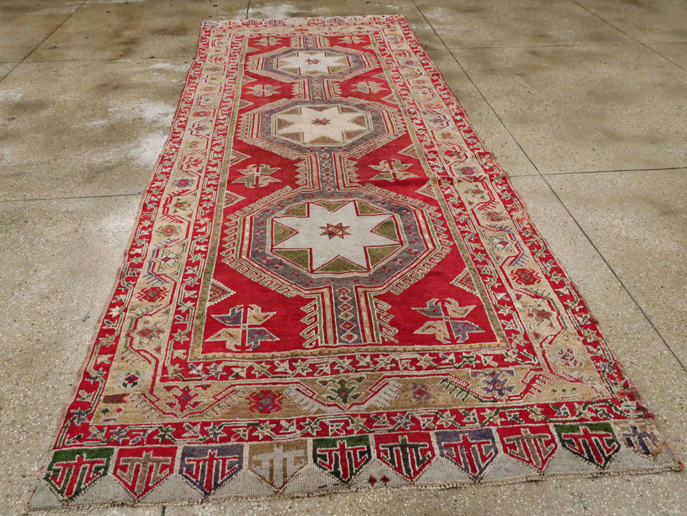Antique Turkish Anatolian Rug, No.12533 - Galerie Shabab
