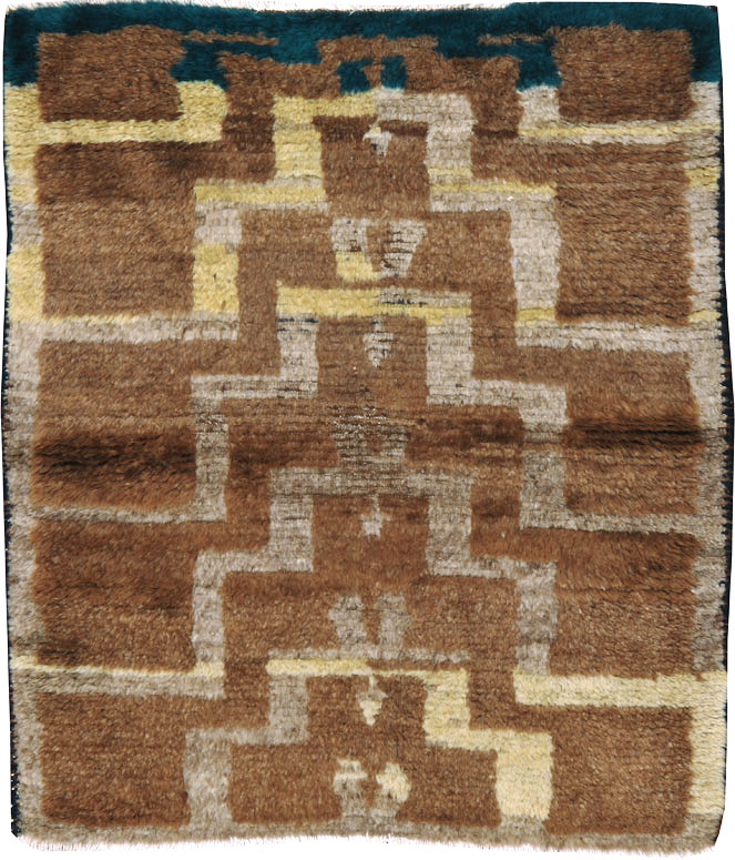 Vintage Turkish Tulu Rug, No.12541 - Galerie Shabab