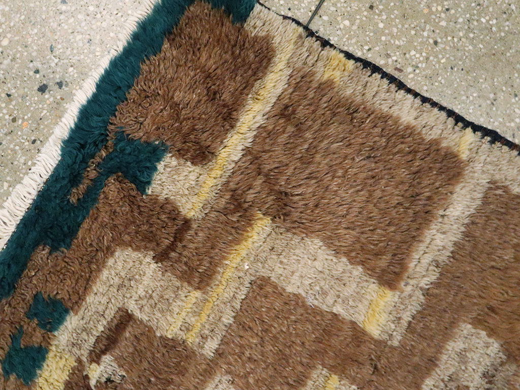 Vintage Turkish Tulu Rug, No.12541 - Galerie Shabab