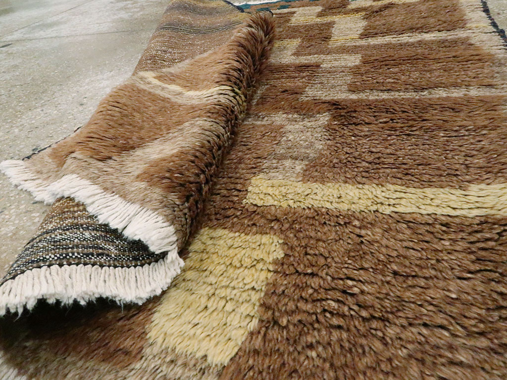 Vintage Turkish Tulu Rug, No.12541 - Galerie Shabab