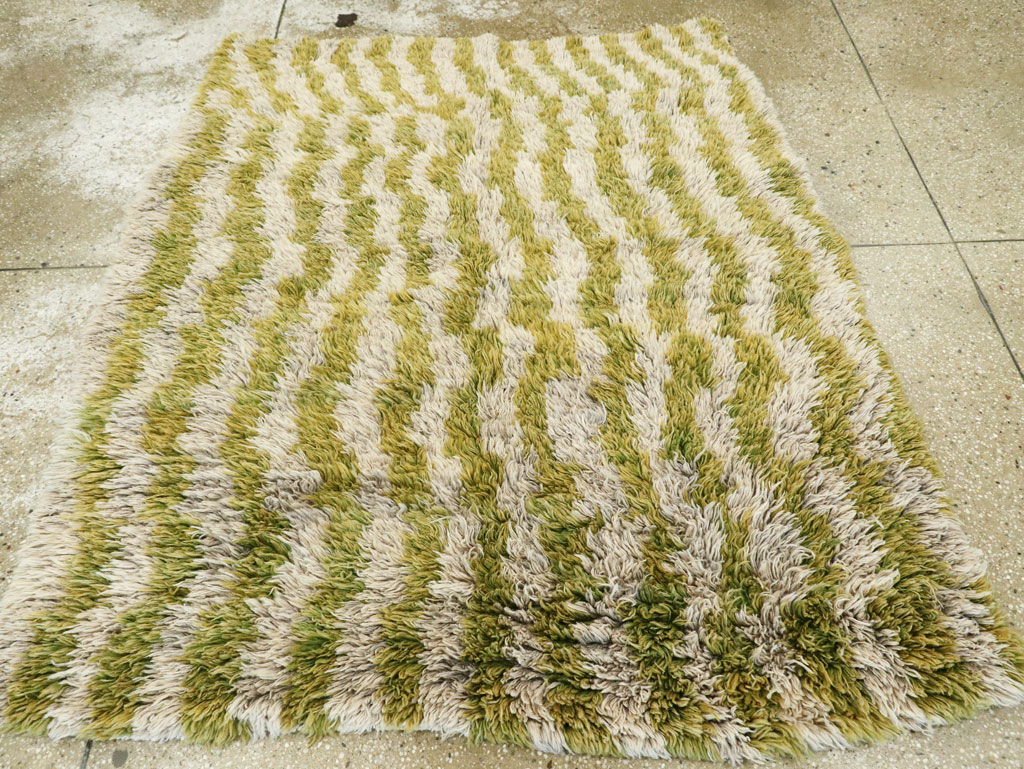 Vintage Turkish Tulu Rug, No.12543 - Galerie Shabab
