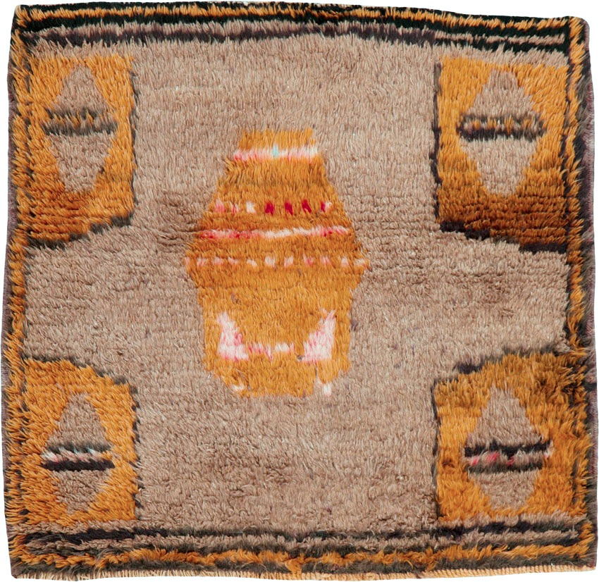 Vintage Turkish Konya Rug, No.12547 - Galerie Shabab
