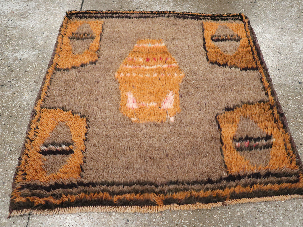 Vintage Turkish Konya Rug, No.12547 - Galerie Shabab