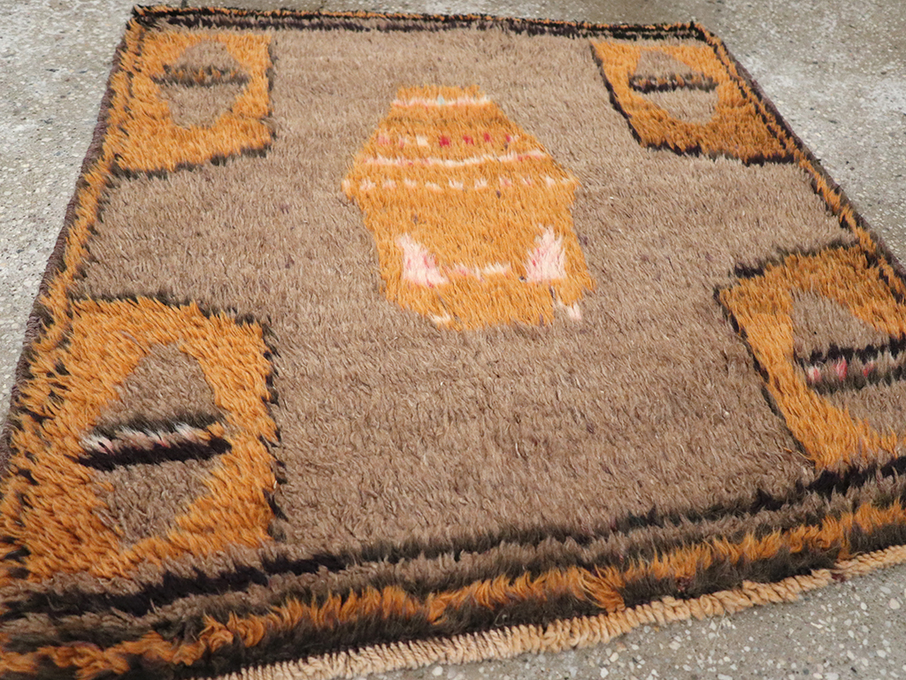 Vintage Turkish Konya Rug, No.12547 - Galerie Shabab