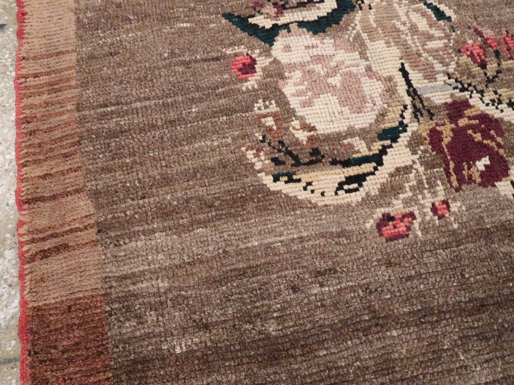 Vintage Turkish Anatolian Throw Rug, No.12553 - Galerie Shabab