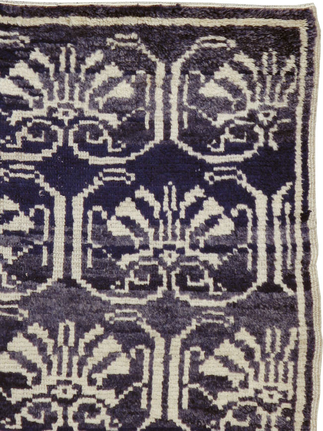 Vintage Turkish Konya Rug, No.12554 - Galerie Shabab