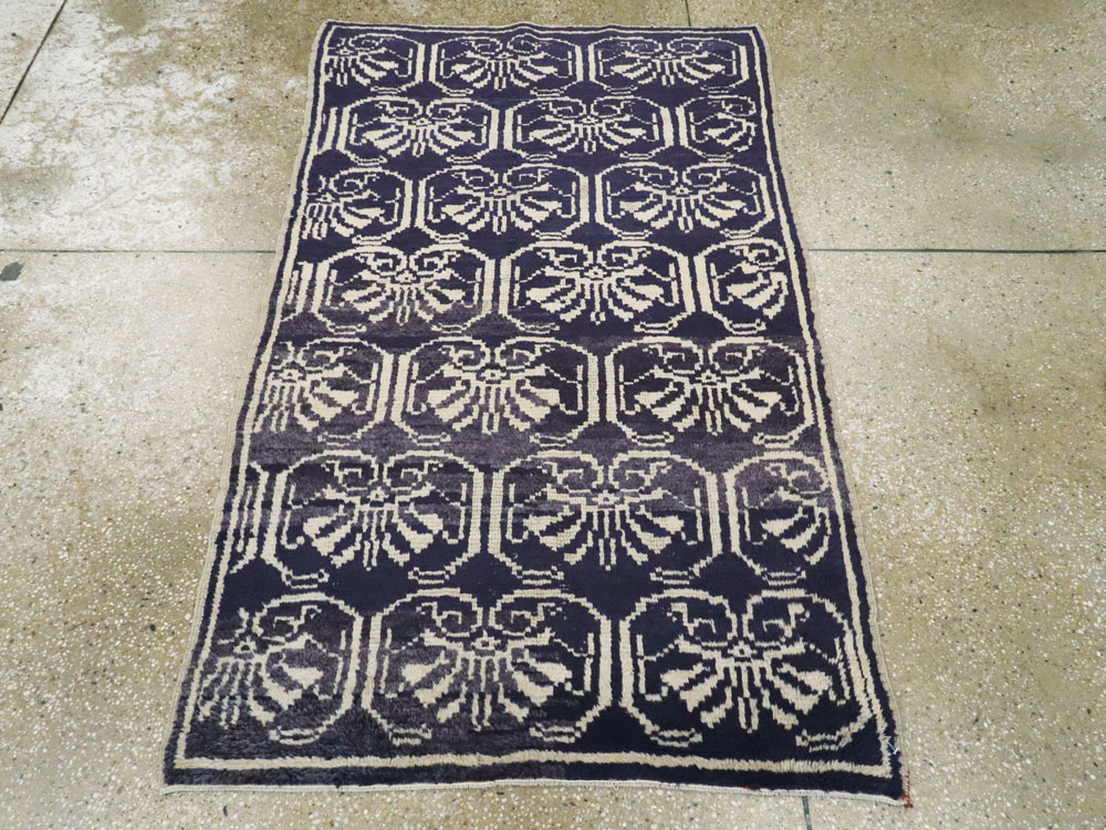 Vintage Turkish Konya Rug, No.12554 - Galerie Shabab