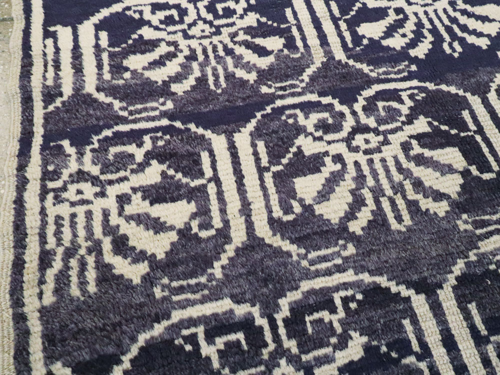 Vintage Turkish Konya Rug, No.12554 - Galerie Shabab