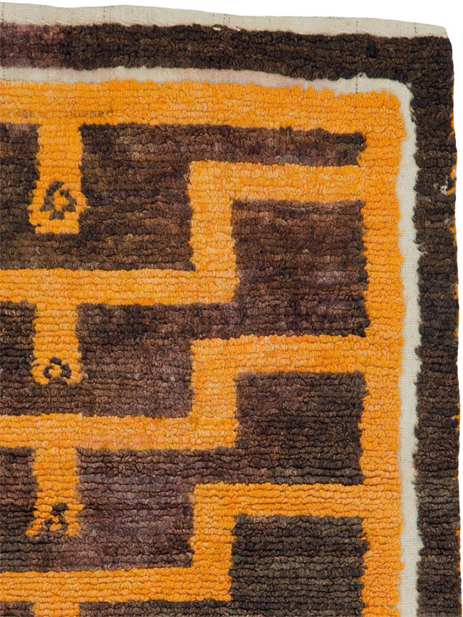 Vintage Turkish Tulu Rug, No.12561 - Galerie Shabab