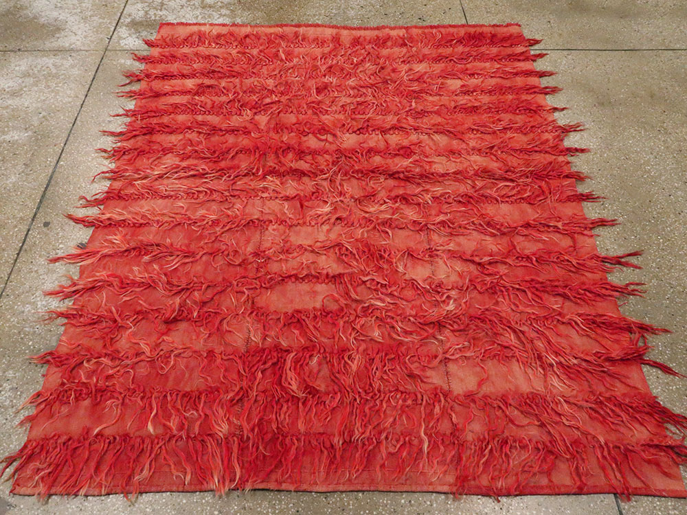 Vintage Turkish Tulu Rug, No.12567 - Galerie Shabab