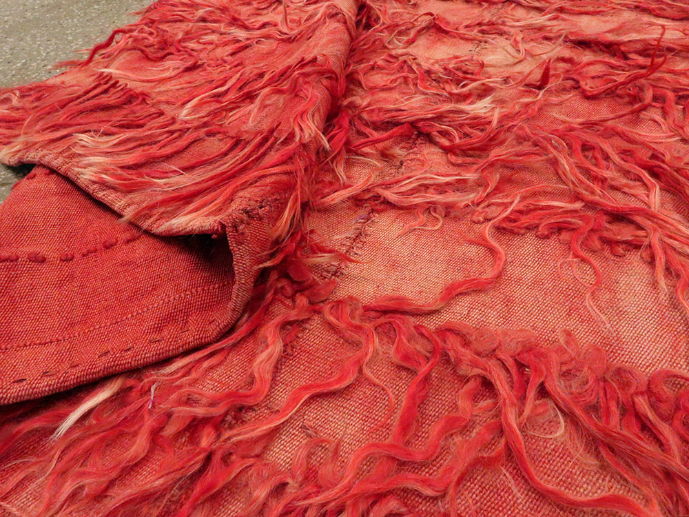 Vintage Turkish Tulu Rug, No.12567 - Galerie Shabab