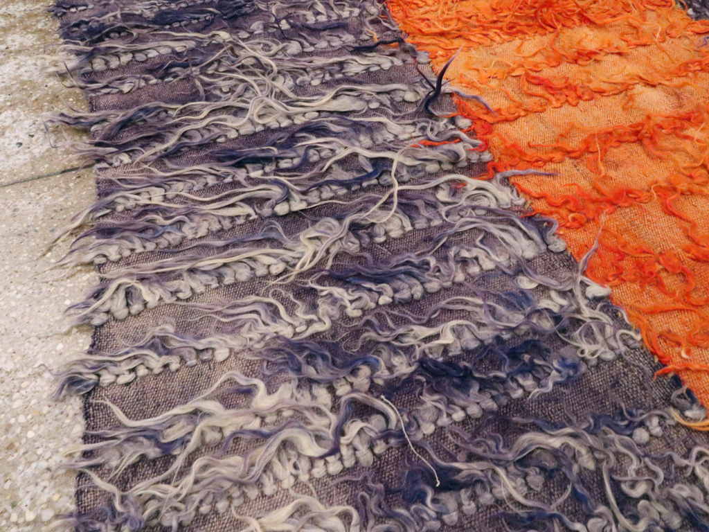 Vintage Turkish Tulu Rug, No.12585 - Galerie Shabab