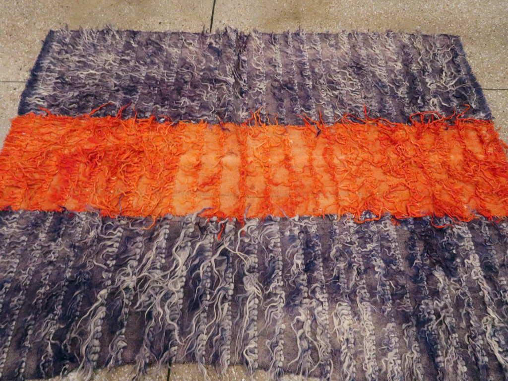 Vintage Turkish Tulu Rug, No.12585 - Galerie Shabab