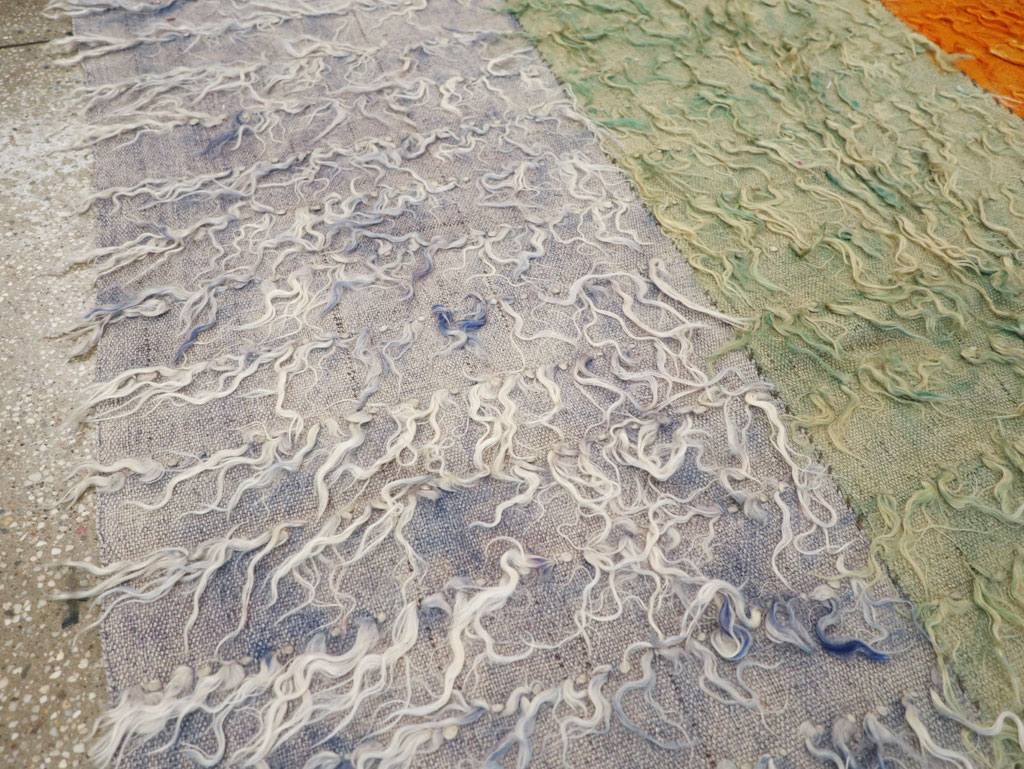 Vintage Turkish Tulu Rug, No.12591 - Galerie Shabab