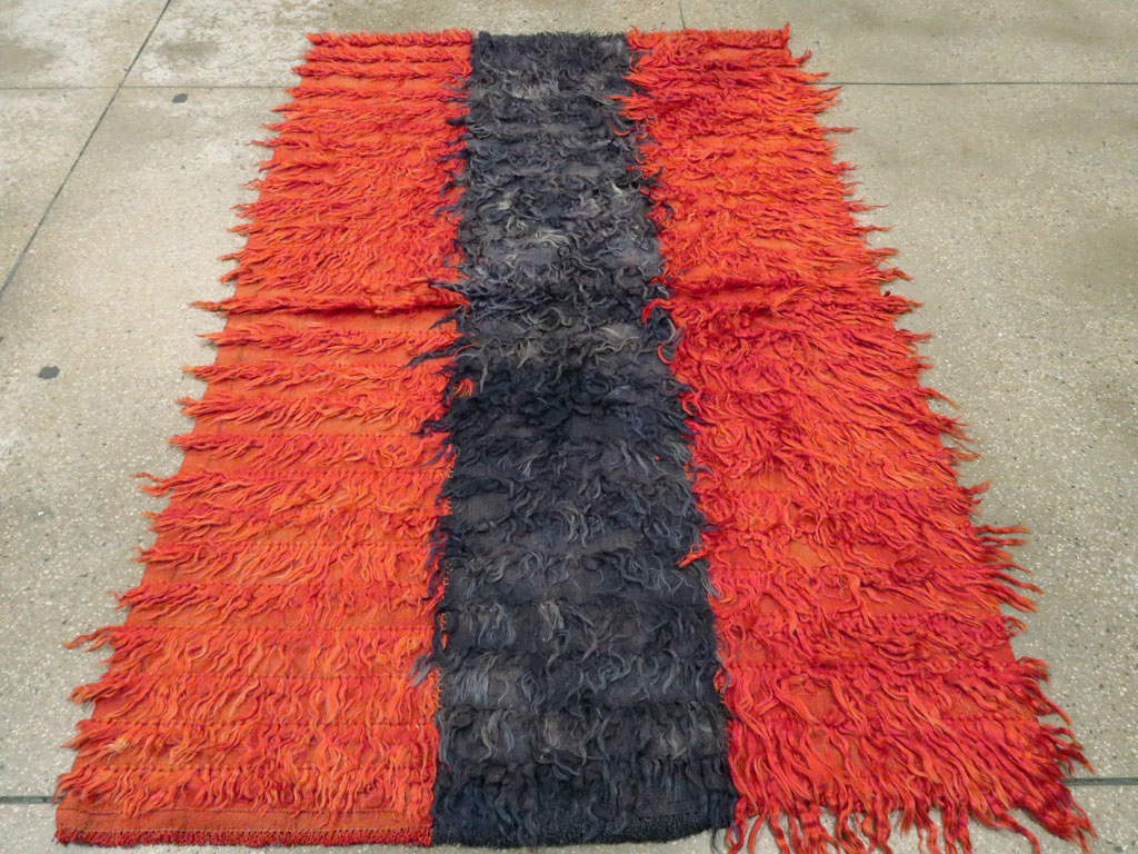 Vintage Turkish Tulu Rug, No.12593 - Galerie Shabab