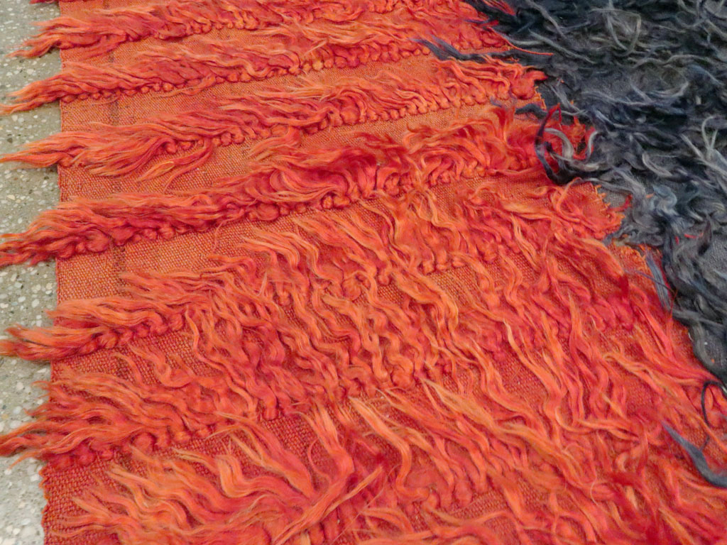 Vintage Turkish Tulu Rug, No.12593 - Galerie Shabab