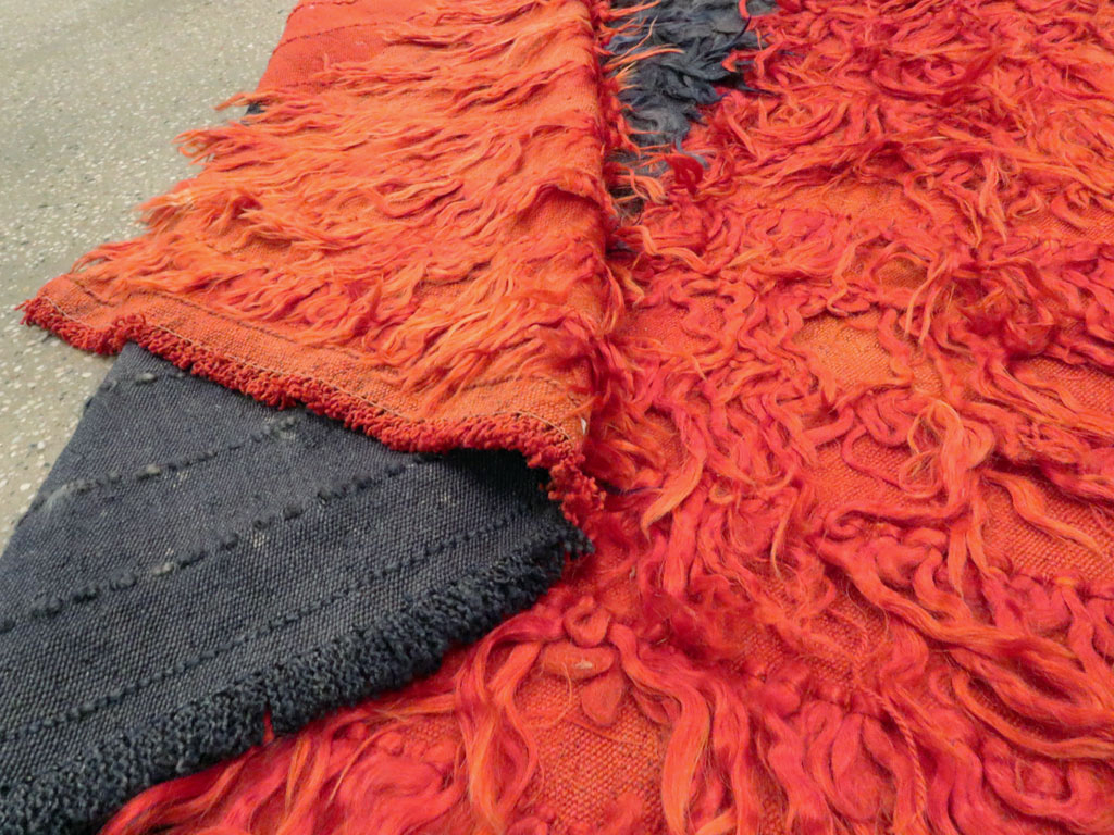 Vintage Turkish Tulu Rug, No.12593 - Galerie Shabab