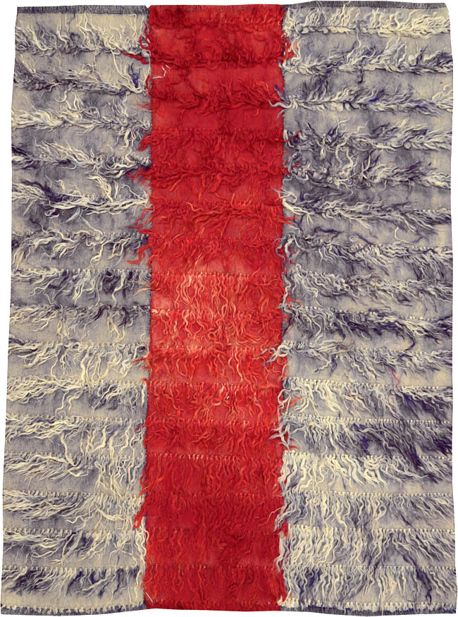 Vintage Turkish Tulu Rug, No.12594 - Galerie Shabab