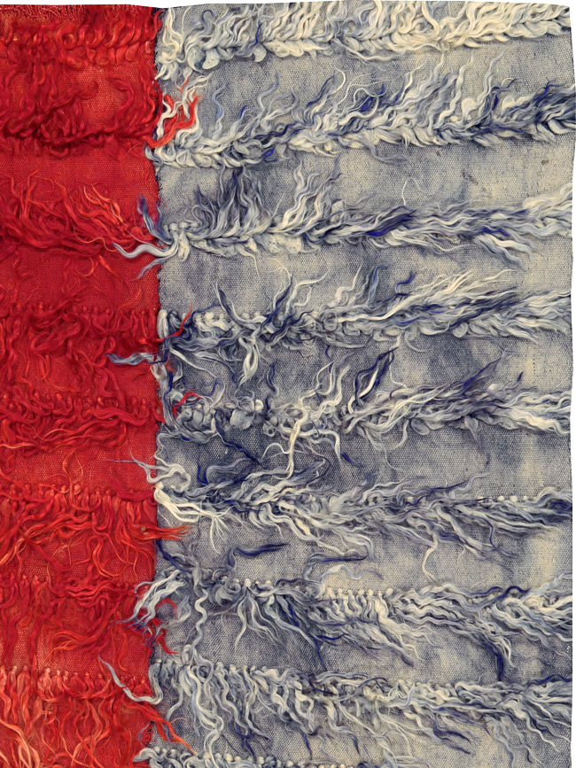 Vintage Turkish Tulu Rug, No.12594 - Galerie Shabab