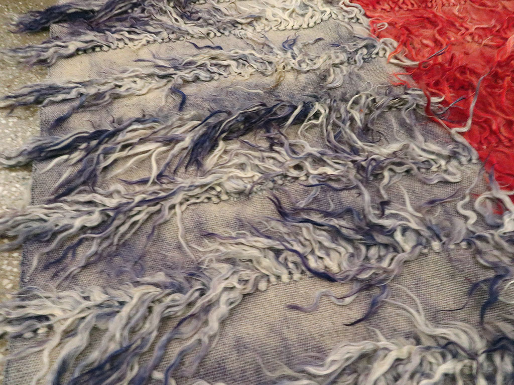 Vintage Turkish Tulu Rug, No.12594 - Galerie Shabab