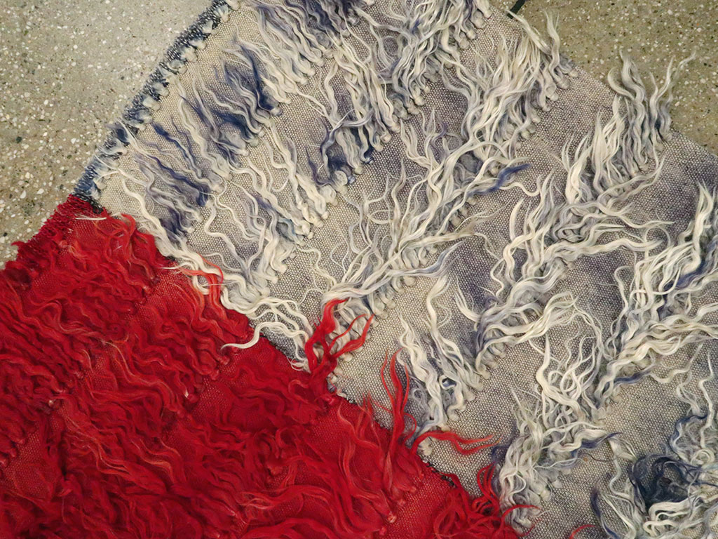 Vintage Turkish Tulu Rug, No.12594 - Galerie Shabab