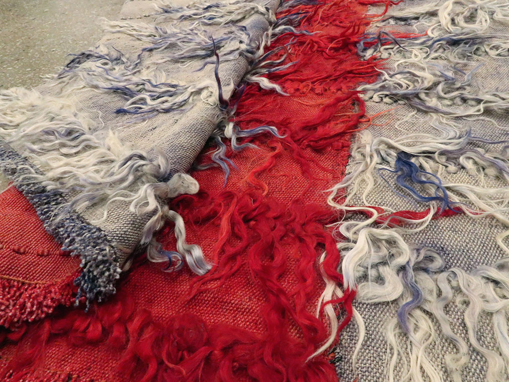 Vintage Turkish Tulu Rug, No.12594 - Galerie Shabab