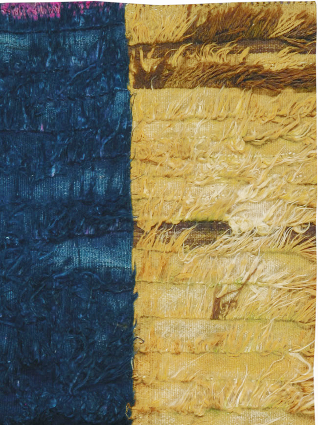 Vintage Turkish Tulu Rug, No.12595 - Galerie Shabab