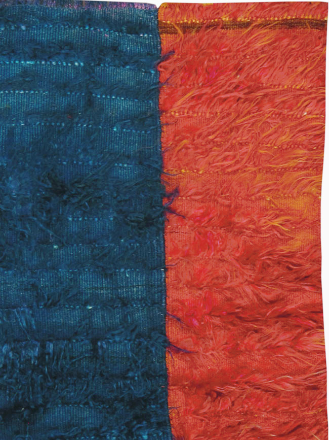 Vintage Turkish Tulu Rug, No.12595 - Galerie Shabab