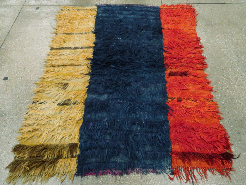 Vintage Turkish Tulu Rug, No.12595 - Galerie Shabab