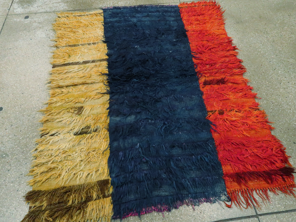 Vintage Turkish Tulu Rug, No.12595 - Galerie Shabab