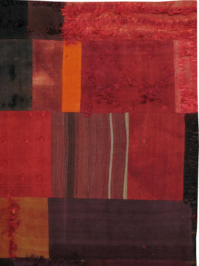 Vintage Turkish Tulu Rug, No.12598 - Galerie Shabab