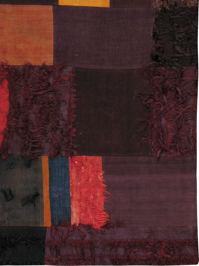 Vintage Turkish Tulu Rug, No.12598 - Galerie Shabab